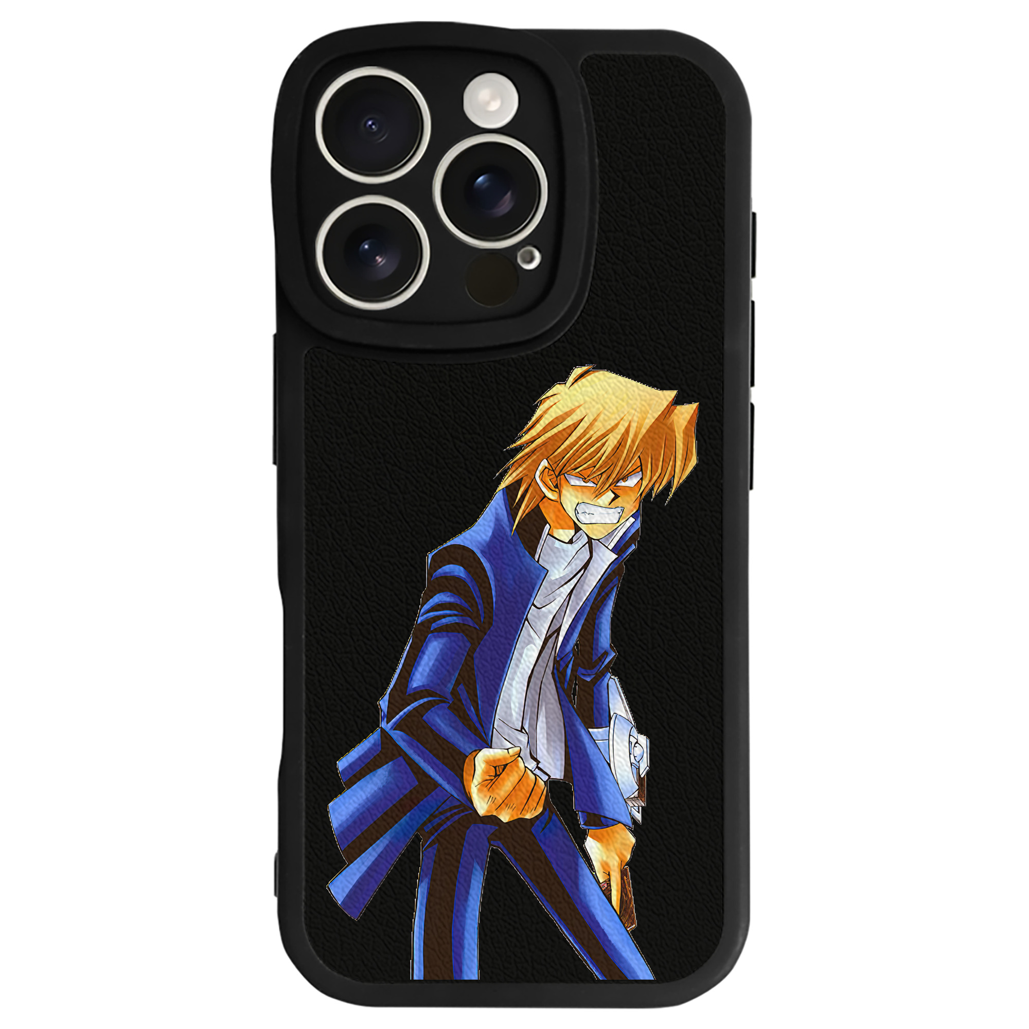 遊☆戯☆王 Yu-Gi-Oh! 【iPhone 16シリーズ対応】シリコンスマホケース（レザー調） 材質：シリコン